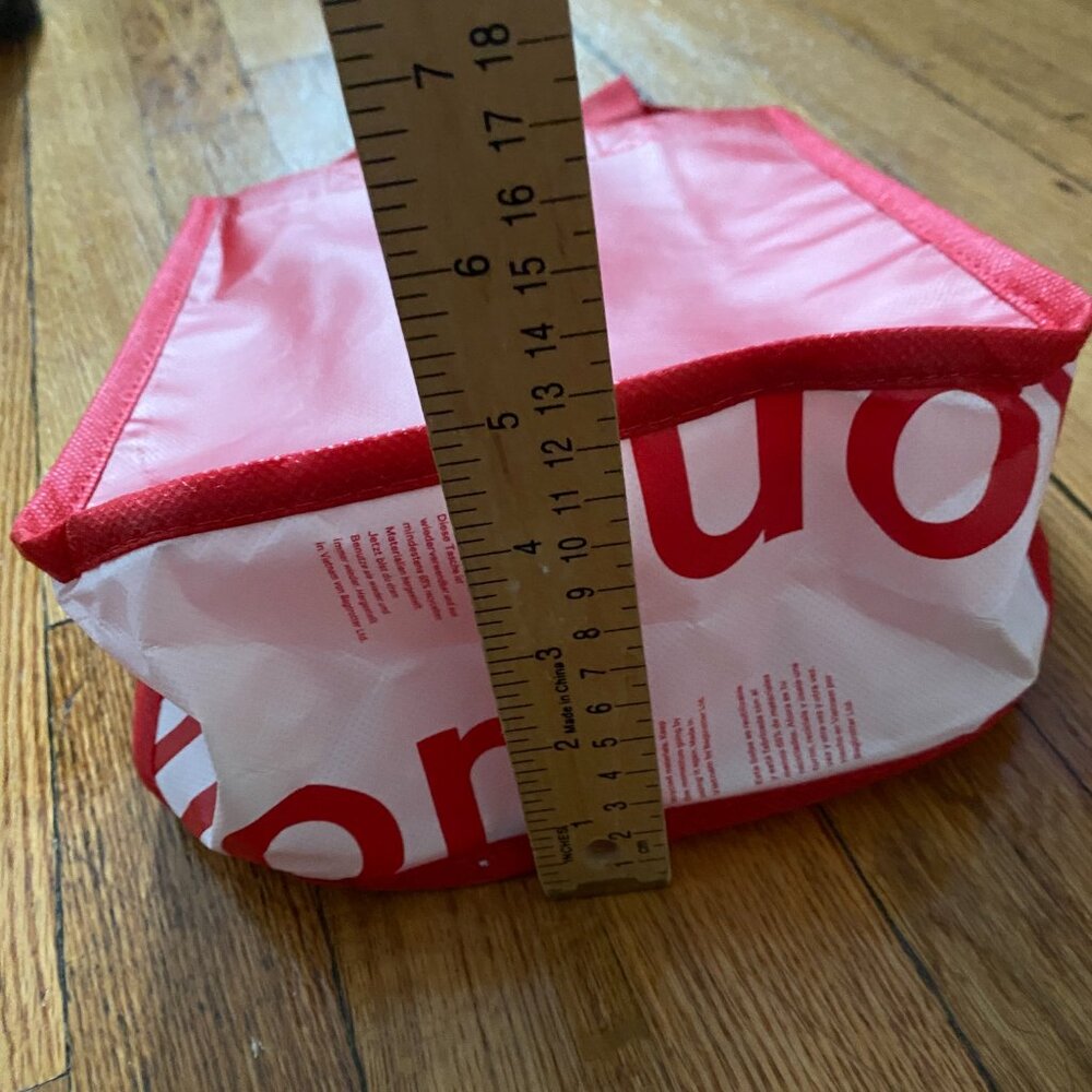 Lululemon Small Size Black and Red Multiprint Recycled Bags Multipurpose Fall - Picture 11 of 12